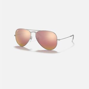 Ray-Ban- rose gold aviators with original case